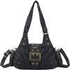 Angel Kiss Borsa Donna Elegante Borse a Mano Tracolla Morbida PU Pelle Tote Bag Impermeabile Borsa a Spalla Classica con Tracolla Rimovibile per Lavoro Viaggio Scuola Shopper