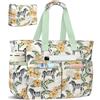 VOBUKE Borsa Mare Donna Grande XXL Famiglia Borse Spiaggia 50L Impermeabile con Cerniera Pieghevole Leggera Borse Beach Multitasche Tote Bag per Viaggio, Vacanza, Piscina, Fitness
