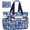 VOBUKE Borsa Mare Donna Grande XXL Famiglia Borse Spiaggia 50L Impermeabile con Cerniera Pieghevole Leggera Borse Beach Multitasche Tote Bag per Viaggio, Vacanza, Piscina, Fitness