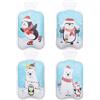 Pellinch Mini scaldamani tascabili natalizi, scaldamani natalizi, scaldamani pieghevoli, scaldamani riutilizzabili, scaldamani tascabili, set per donne e uomini