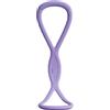 Generisch Fascia di resistenza fitness in 8 forme per allenamento di braccia, schiena, corde elastiche per torace e spalle, strumento di allenamento per la prevenzione fisica, strumento per yoga (viola scuro 2