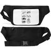 Generic Steps for Emergency Moon Landing Survival Marsupio unisex nero