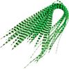 Zani Puff Laccio In Silicone Ribbato Trout Che Emette Luce Di Notte,Arancione Nero