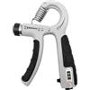 IXMLDAXD manopole rinforzanti per le mani， rafforzatore di 10-100 kg con avambraccio e mano ginnico for lo sviluppo muscolare(Gray count)