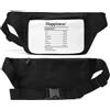 Generic Ingredients for Genuine Happiness and Serenity - Marsupio unisex, colore: nero