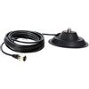 QLECXZI Base di Montaggio Magnetica Resistente con Cavo coassiale RG58 per | garantire durata e prestazioni affidabili per antenne di auto, autobus, taxi, camion e radio mobili.