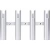 Baoblaze Portacanne da Barca Portacanne da Pesca Supporto Canne Staffa Canne Reggicanne in Alluminio E Plastica con Finitura Effetto Anodizzato E Bordi Lisci, 3120AB4