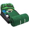 Générique Tappeto di Putting Green, Tappeto di Putting Golf,Tappetino di | allenamento per la pratica del golf - accessori da golf a base in legno massello, uso interno ed esterno in Vel