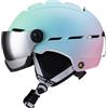 Generic Cappello Da Sci Con Occhiali Integrati Per Uomini E Donne,M