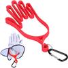 Generic Supporto per guanti da golf, gancio per guanti da golf | Accessori da golf portatili, strumento per asciugatura guanti, telaio di supporto per guanti, manutenzione guanti sportivi