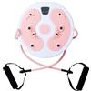 Generico Twist Board - Waist Twisting Disc with Calorie Counter | Magnetic Foot Mass | 28x28x3cm, 580g, PP Construction, Smart Calorie Counter, Magnetic Foot Massage Points, Balance Training, Supports Up To 90kg