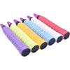 TEHAUX Overgrip in Pu 6 Pezzi per Racchetta da Tennis | Assorbe Sudore, Riduce gli Odori, Presa Stabile, Stile alla Moda per Sport e Allenamento Colore Casuale