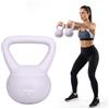 XTREXO Allenamento delicato sul suolo, morbido kettlebell - materiale sintetico flessibile - 4 kg, 6 kg, 8 kg, 10 kg - per home palestra e cross training (4 kg)