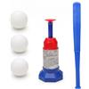 Dobufeet Allenatore Pop-up in 2 Pezzi Baseball Poppers, Set da Allenamento per Bambini (Rosso)