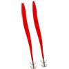 BELOWSYALER Set di ganci per coda di capelli in metallo ABS, verde, S