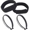 Generic Clip di fissaggio per calze di pantaloni Cinghia alla caviglia elastica di | Pantaloni a clip per ciclismo, pesca, sport all'aria aperta e tempo libero
