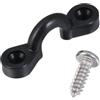 Luxshiny Buckle C a Doppio Pezzo per Kayak con Viti Nero Set