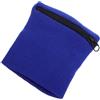 SHERCHPRY Portafoglio da Polso con Cerniera Blu, Traspirante, per Palestra | Coin Purse, Cotone Assorbente, Tasca per Chiavi e Piccoli Oggetti, Comodo per Sport e Camminata