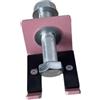 Generic Holder Per Bilanciere Con Cuscinetto In Gomma Per Palancole,Rosa