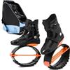 Generic Scarpe da fitness con rimbalzo a basso impatto, per protezione del ginocchio, 33-44 EU, scarpe da corsa e salto, con borsa