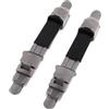 KTUXZCI Kit di riparazione per mulinello da pesca, asta con clip, canna da | acciaio inossidabile, lunghezza 135 mm, peso 39 g, kit di riparazione per mulinello in acciaio inossidabile