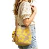 Generisch Borsa all'uncinetto da donna, fatta a mano, stile bohémien | Borsa tote in maglia per nuoto, sabbia, barca, crociera, vacanze, viaggi, estate, palestra, doccia