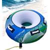 Generic Tubi Di Tracciamento E Boe Tratteggiate Grande Portatile Resistente Sport | Galleggiante Gonfiabile Per Giovani Resistente All'usura Per Lago Spiaggia Fiume Sport Nautici Pesca N