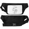 Generic Disegno tecnico dettagliato della penna stilografica Marsupio unisex nero