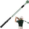 Generic Corda da golf per allenamento con palla ponderata, colore: nero | Allenatore di pratica dell'oscillazione da golf con palla ponderata per principianti, uomini, donne, adulti, giovani