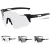 XFSRG Occhiali Ciclismo Fotocromatici Occhiali da Sole Ciclismo da Sole Sportivi Avvolgenti Maschera Sportiva Fotocromatica per Bici Corsa Outdoor Occhiali Ciclismo Uomo Donna