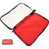 TEHAUX Custodia per Racchetta da Ping Pong Rossa per 2 Racchette