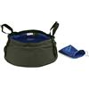 LIGHTAOTAO Bacinella Pieghevole da Viaggio Outdoor, 12l, Nylon Blu, con Due Manici | Pouch Incluso, Ultraleggera e Poco Deformabile, per Hiking e Campeggio
