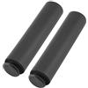 Asyduey Manopole per Manubrio Scooter BMX Mountain Bike per Bicicletta Ultralight Silicone (Nero)