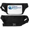 Generic Queue Management Bureau Service System - Marsupio unisex con logo, colore: Nero