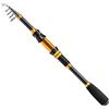 Generic Canna da pesca pieghevole portatile in fibra di carbonio Spinning Pole Sea