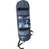 LOVIVER Zaino Porta Skateboard Impermeabile Borsa Trasporto Skate Sacca Tavola Zaino Skate Nylon E Poliestere Idrorepellente con Fissaggio Tavola Imbottitura, Fulmine, Tavola Sotto 90CM