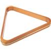 SHENJMAI Telaio triangolare for rastrelliera da biliardo in legno di pino leggero | For lo stoccaggio di palline da biliardo e biliardo, gioco da tavolo stabile con bordo arrotondato rinforzato