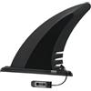 Generic Hydrodynamic Pvc Surfboard Fin With Quick Release Lock,7 pollici 1 pz | leggero e resistente, cambiamenti direzionali acuti, template shape eretto, adatto a shortboard funboard longboard