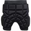 Generic 3D Protezione dell'anca Eva Butt Pad - Protezione antiurto Abbigliamento | Snowboard Skate Ski Skateboard Protezione 3D unisex per tromba dell'anca e coccige