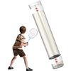 Generisch Tubo per badminton, per riporre palloni da volano | Palloncini magnetici, attrezzatura da badminton per interni ed esterni, per palestra, campo da badminton, parchi, cortili