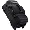 Boniffyy 70L Borsone da Viaggio con Ruote Grande Borsa Viaggio Zaino Sacca Sportiva Palestra Homo Donna Travel Duffle Bag Pieghevole Zaino Bagaglio a Mano Wheeled Holdall Luggage Backpack (Nero)