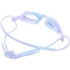 POPETPOP Occhialini da Nuoto per Bambina Festa Estiva, Antiappannamento, Lavanda | Vestibilità Confortevole, Visione Panoramica, Silicone e Policarbonato, per Attività Acquatiche Estive