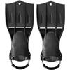 predolo da Immersione Subacquee da Nuoto per Snorkeling con Cinturino a Molla Regolabile Potente per Spinta E Controllo Adatte a Immersioni Allenamento in Piscina , Nero , size to 3