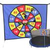 Générique Freccette 10 Palline Adesivi Lancer Sportivo Interattivo | Freccette 60 x 50 cm per attrezzature all'aperto e giardino, ragazzi e ragazze, dimensioni da 2,44 a 4,27 m