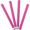 NESTINGHO Bastone per Allenamento Schiena e Spalle 152cm 4 Sezioni Rosa | Acciaio Inox, Design ad Arco, Giunzioni Filettate, Montaggio Flessibile per Casa e Palestra
