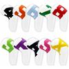 Baoblaze Copri Mazza da Golf Copertura Guaina Protezione Custodia in PU Morbido con Corpo Affusolato E Grafica Numeri per Rapida Identificazione Adatto a, Bianco, style to 1