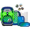ergobag set zaino scolastico pack set TruckBear - Blu