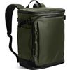 tomtoc Zaino Ryanair 40x30x20, Zaino da Viaggio Espandibile 23-28L, Bagaglio a Mano Ryanair, Zaini Ryanair 40x20x25 Easyjet 45x36x20, Zaino Trekking Uomo Donna, Zaini Casual Weekender, Ripstop Verde