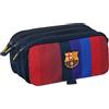 safta F.C. Barcellona 1ª attrezzatura 26/27 - Astuccio triplo grande, astuccio per bambini, ideale per bambini in età scolastica, comodo e versatile, qualità e resistenza, 21,5 x 8 x 10 cm