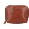 Gusti Leder Beautycase in cuoio Make-up Bag Gusti Leder ''Leo'' astuccio per i Trucchi accessori viaggi impermeabile elegante marrone particolare 2A5-20-2wp